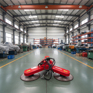 Lama per sega rotante montata su trattore per il taglio attacco per erpice a disco per escavatore rifilatura per rami di alberi. - Product Image 2