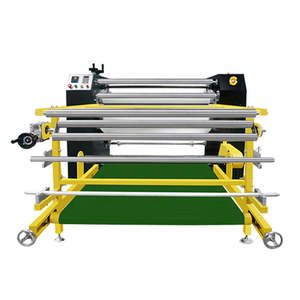 Mini piccolo jc 26b utilizzato in rullo riscaldato 120 <span class=keywords><strong>cm</strong></span> gomma 420mm roll to roll pressa di calore <span class=keywords><strong>1</strong></span>.2m macchina per sublimazione per etichetta patch in pvc - Product Image 5