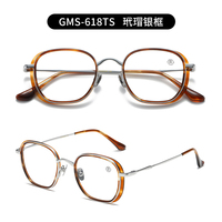 CS-GMS618 haute qualité verre cadre acétate montures optiques lunettes de lecture transition lunettes montures rivière optique