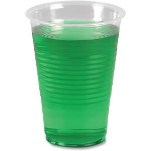 Boardwalk BWKTRANSCUP14PK 14 Onzas Vasos de Plástico de Polipropileno para Bebidas Frías con Tapa Translúcida, Paquete de 50, para Bebidas Frías, Té con Leche, Vodka - Product Image 4