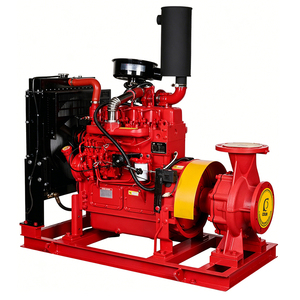 Pompe à incendie centrifuge haute pression entraînée par moteur, débit 100-140m³/h, hauteur de refoulement maximale 135-150m, 3 pouces, équipement de lutte contre l'incendie haute performance - Product Image 1