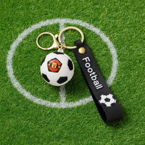 Llavero con Colgante de Fútbol con Diseño de Dibujos Animados, para Estudiantes, Parejas, Mochilas Escolares, Adorno para Colgar en el Coche, Regalo - Product Image 4