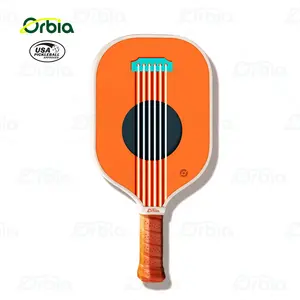 Orbia Sports T700 Tiny Raw Carbon Fiber Pickleball Paddles With OEM Thermoformed Edgeless USAPA Approved 3K 12K 18K Surface