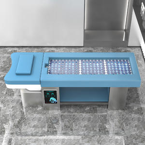 Cama de masaje térmico de <span class=keywords><strong>Jade</strong></span>, cama de masaje, salón de belleza, ciclo de agua inteligente especial, calentador de agua, cama de champú - Product Image 4