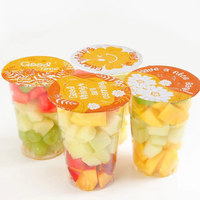Film d'emballage en rouleau pour sceller les gobelets de thé à bulles Boba, qualité alimentaire, en PET/PP/PS/PE, pour boissons, vente en gros