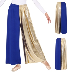 Womens <b>Dance</b> Costumes Contemporary Lyrical <b>Dance</b> Trousers Metallic Long <b>Pants</b> Dancewear For Modern <b>Dance</b> Performances Classes - Product Image 5