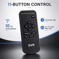 Télécommande TV Android 11 haute performance avec indicateur LED et fonction de personnalisation, contrôleur IR RF de remplacement