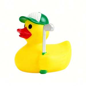 Promo Jouets en Gros : Jouets Aquatiques et de Bain pour Enfants, Petits Canards Jaunes Créatifs en Forme de Golf - Product Image 3