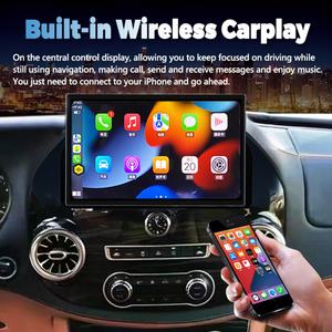 Autoradio Android 13 2Din 13,3 pouces pour Mercedes Benz Vito 116 W447 2016 Récepteur stéréo GPS Navigation DSP Lecteur vidéo Carplay - Product Image 3