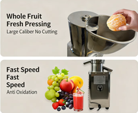 Fabrieksdirecte verkoop Snelle verzending Commerciële fruitpers Hoge efficiëntie citroenpersen