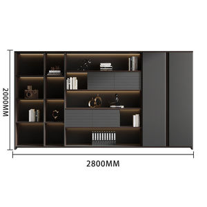 Văn phòng hiện đại Đồ nội thất sơn thiết kế có thể được tùy chỉnh Công nghệ cảm giác CEO bàn văn phòng bàn - Product Image 6