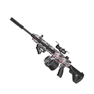 Juguete de tiro al aire libre unisex M416 <span class=keywords><strong>Rifle</strong></span> de asalto con bala de agua Material plástico de nailon para adultos jóvenes - Product Image 3