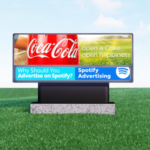 1ft x 2ft 'frameless Wall Mount HD ngoài trời tấm chống thấm nước LED Video tường Pitch 10 mét Màn hình biển quảng cáo pantallas publicitarias - Product Image 6