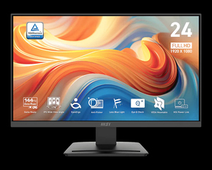Écran IPS FHD 144 Hz de <span class=keywords><strong>24</strong></span> <span class=keywords><strong>pouces</strong></span> <span class=keywords><strong>MSI</strong></span> Pro MP243L E14 avec HDR, sans scintillement et faible lumière bleue pour le jeu à domicile et le bureau - Product Image 1