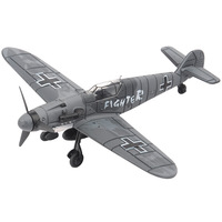 Modèle d'avion en plastique BF109 1:48, jouets militaires, Spitfire, avion de chasse de l'armée, modèle de construction éducatif en plastique, jouets pas chers pour enfants
