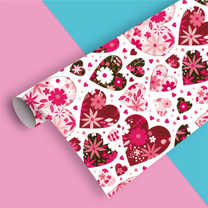 Nhà Máy Bán Buôn Hình Trái Tim Valentine Của Ngày Quà Tặng Giấy Gói Tanabata Của Mẹ Món Quà Sinh Nhật Trang Trí Giấy Gói - Product Image 6