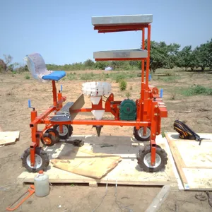 Équipement de plantation de semis de poivre plante serre machine de repiquage de semis oignon carotte légume semis transplanteur