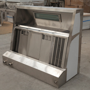 एयर कंडीशनिंग और वेंटिलेशन सिस्टम स्टेनलेस स्टील वाणिज्यिक रसोई हुड कस्टम निकास हुड - Product Image 3