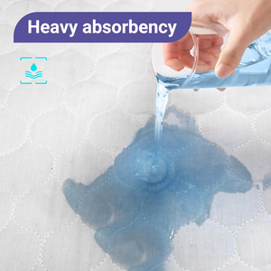 Coussinets lavables réutilisables pour l'incontinence des adultes et les accidents des animaux domestiques Coussinets absorbants à usage intensif Lavables en machine - Product Image 3