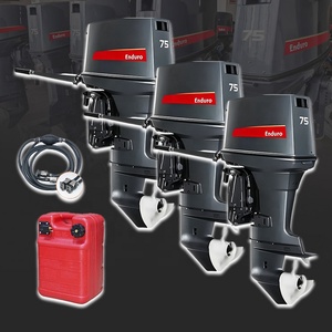 Nouveau moteur de bateau à essence 75 CV 2 temps CDI 698 cm³ 3 cylindres, qualité OEM, vente en gros directe d'usine - Product Image 3