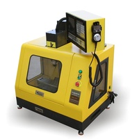 Machine de fraisage CNC de table à 3 axes XK200C, mini-outil de précision de niveau bureau pour l'enseignement et la formation