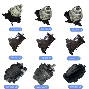 Moteur à piston hydraulique haute vitesse 51C080 5000 tr/min pour plateforme de forage de puits pétroliers Modèle 51C0801AD3NE2B1NNU1NNN028AANNC000 - Product Image 2