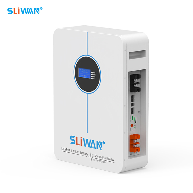 48V 200Ah 10Kwh 5Kwh Wall Mounted Lithium Ion Battery 51.2V LiFePO4 Power Wall Home Energy Storage Solar System