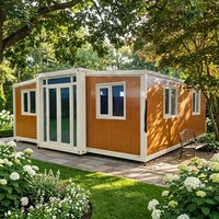 Villa conteneur pliable moderne, résidence extensible, espace de travail portable, chambre à coucher, fournisseur de solutions étanches