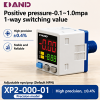 Manomètre numérique Aierte XP2-000-01 avec communication RS485 et interrupteur unidirectionnel pour transmetteur de pression -0,1MPa~1,0MPa