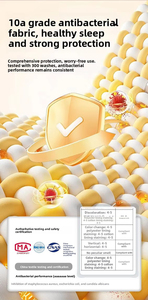 <span class=keywords><strong>Cuna</strong></span> Colecho <span class=keywords><strong>para</strong></span> Bebé de 0 a 18 Meses, Portátil, Transpirable, Malla 3D, Relleno de Algodón PP y Felpa, Cojín Suave Antibacteriano - Product Image 4