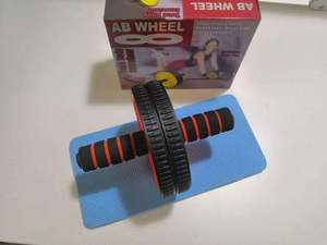 Ruota per Addominali, Attrezzo per Allenamento della Forza del Core, Ruota per Esercizi Addominali Antiscivolo con Rimbalzo Automatico per <span class=keywords><strong>Palestra</strong></span> Domestica - Product Image 3