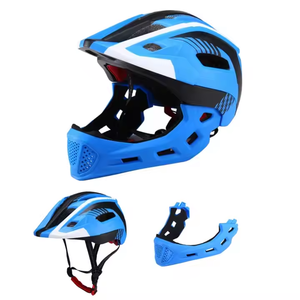 Casco de seguridad ligero para niños, protección contra impactos de cara completa, multideporte, ciclismo, monopatín, bicicleta de equilibrio, casco para niños jóvenes al aire libre - Product Image 4