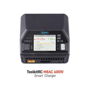 เครื่องชาร์จแบตเตอรี่ LiPo อัจฉริยะ M8AC พร้อมฟังก์ชั่นปล่อยประจุ AC 200W DC 600W 20A 1-8S LiHV PD 65W สำหรับโดรน FPV ขนาด 7-15 นิ้ว ชุดอุปกรณ์เสริมจากโรงงาน - Product Image 5