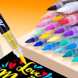 ปากกาสีอะคริลิค 12 สี สำหรับเขียนบนพื้นผิวส่วนใหญ่ คุณภาพสูง เหมาะสำหรับงานฝีมือและงานศิลปะ - Product Image 4