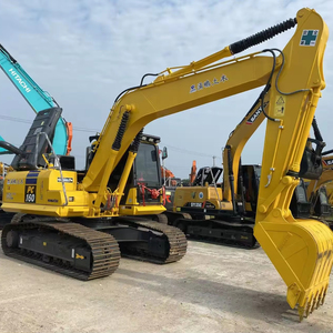 Excavadora Komatsu 160 Usada en Venta en Shanghái, Motor Potente de Alta Calidad con Capacidad de Cucharón de 0.65m y 82kw de Potencia - Product Image 1