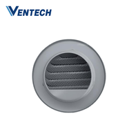 Ventech - Grille d'aération en acier inoxydable de 4 pouces, capot de ventilation personnalisé, peint, produits pour maison intelligente