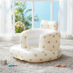 Sillón Inflable Moderno para Bebé con Bomba de Aire Integrada, Diseño de Oso, para Mayores de <span class=keywords><strong>3</strong></span> Meses, Uso en Restaurantes y Hoteles - Product Image 2