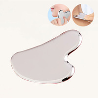 Produits tendance sur Amazon massage des mains en acier gua sha visage guasha avec logo masseur guasha
