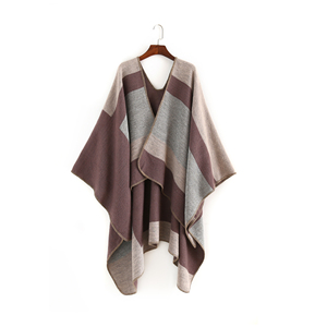 Chal y Pashmina para otoño e invierno, Popular, gruesa, a <span class=keywords><strong>la</strong></span> moda, cálido, 100% acrílico, sensación de bufanda - Product Image 3