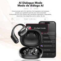 Casque de sport Erazer X9 Bouchon d'oreille d'appel haute définition BT5.4 avec traduction vocale en 135 langues Design OWS