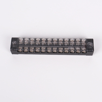 Bornier de connexion rapide série TB, double rangée, à vis, pour câblage électrique