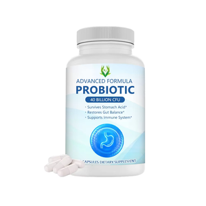 Cápsulas Probióticas de Alta Calidad OEM ODM, 40 Mil Millones de UFC, para Adultos, 60 Cápsulas/Botella, Apoya el Sistema Digestivo, Promueve la Regularidad - Product Image 1