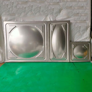 Tanque de Armazenamento de Água e Fogo em Aço Inoxidável Grande, Quadrado, Reforçado, 304, Isolado, Tanque de Armazenamento de Água Combinado - Product Image 5