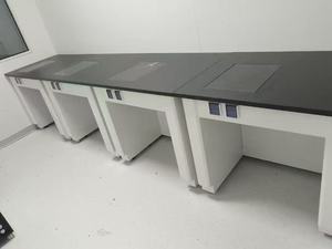 โต๊ะเครื่องชั่งน้ำหนักโครงสร้างเหล็กทั้งหมดสำหรับห้องปฏิบัติการเคมี - เฟอร์นิเจอร์ห้องปฏิบัติการดีไซน์ทันสมัยสำหรับโรงเรียนและโรงพยาบาล - Product Image 4