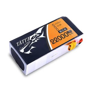 Batterie Lipo Gens Ace Tattu R-Line 1.0 22000mAh 22.2V 6S 95C FPV pour Quadricoptère RC FPV UAV Longue Durée Freestyle - Product Image 1