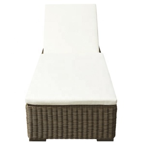 KHÁCH SẠN bên ngoài vườn <span class=keywords><strong>wicker</strong></span> sunbed đồ nội thất ngoài trời Patio hồ bơi mây Sun <span class=keywords><strong>Lounger</strong></span> Chaise phòng chờ ghế - Product Image 3