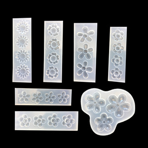 Flores de encaje de silicona <span class=keywords><strong>Fondant</strong></span> moldes para hornear pastel de Chocolate decoración resina epoxi joyería hacer moldes - Product Image 4