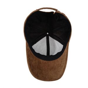 Gorro de Béisbol Elegante de Invierno con Diseño de Pata de Gallo para Mujer, Gorro Deportivo Cálido con Lazo - Product Image 4