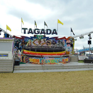 Atracción de Diversión Comercial Disco Tagada, Plataforma Giratoria Personalizada para Parques de Atracciones, Atracción de Emoción para Niños y Adultos - Product Image 6