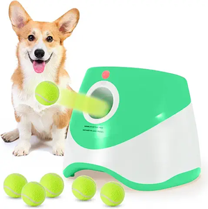 Otomatik kapalı/outdoortenis topları köpek atıcı ile 3/6/9 adet çevre dostu küçük köpek topu başlatıcısı - Product Image 1